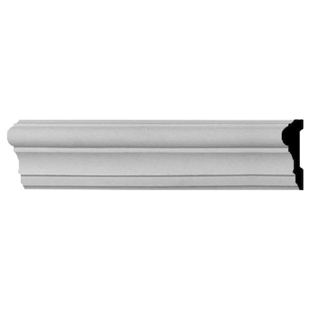 Ekena Millwork SAMPLE - 4 1/4"H x 1 5/8"P x 12"L Claremont Chair Rail SAMPLE-CHA04X01CL